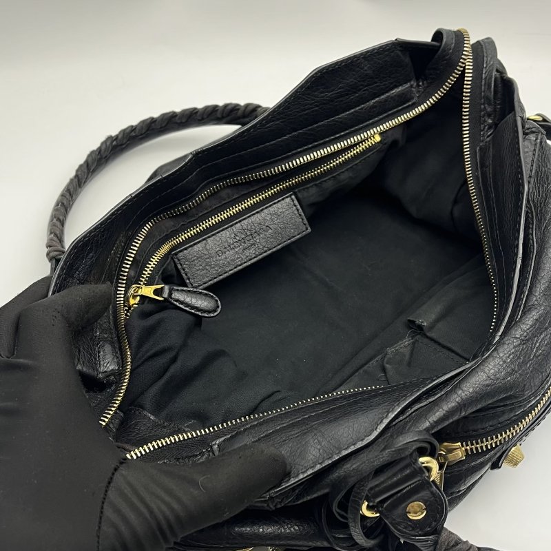 🏷Balenciagaco黑金機車包-12