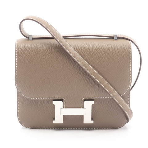 HERMES Constance III 迷你 Miroir 單肩手提包 083905CK 皮革 SHW 二手 B