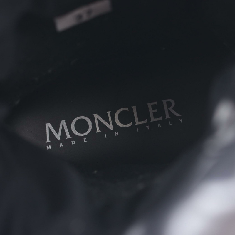MONCLER GAIA POCKET MID DOWN 中筒靴 尼龍 黑色 #37 二手 女款-4