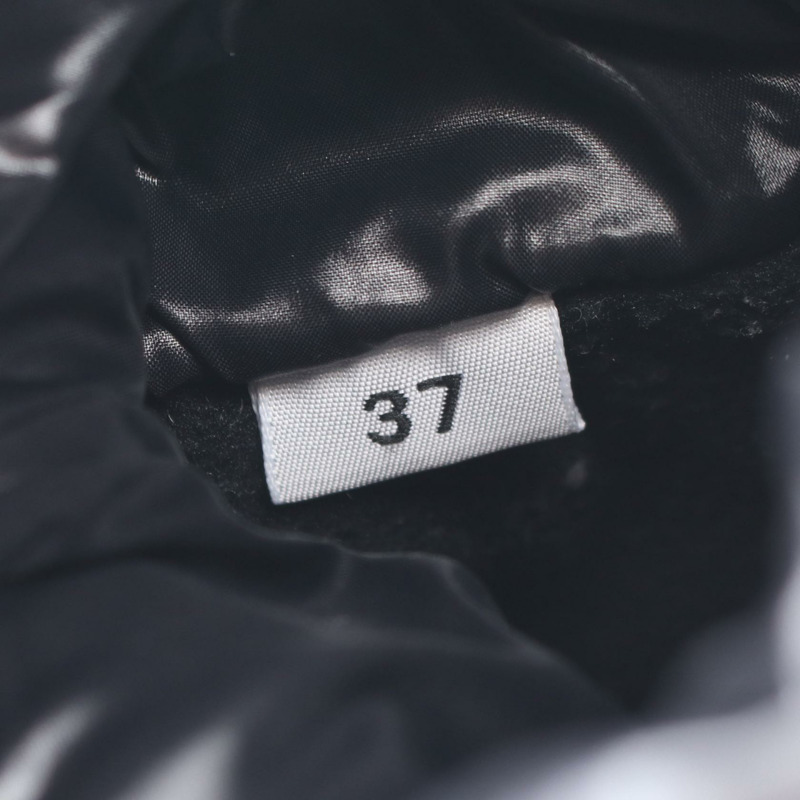 MONCLER GAIA POCKET MID DOWN 中筒靴 尼龍 黑色 #37 二手 女款-5