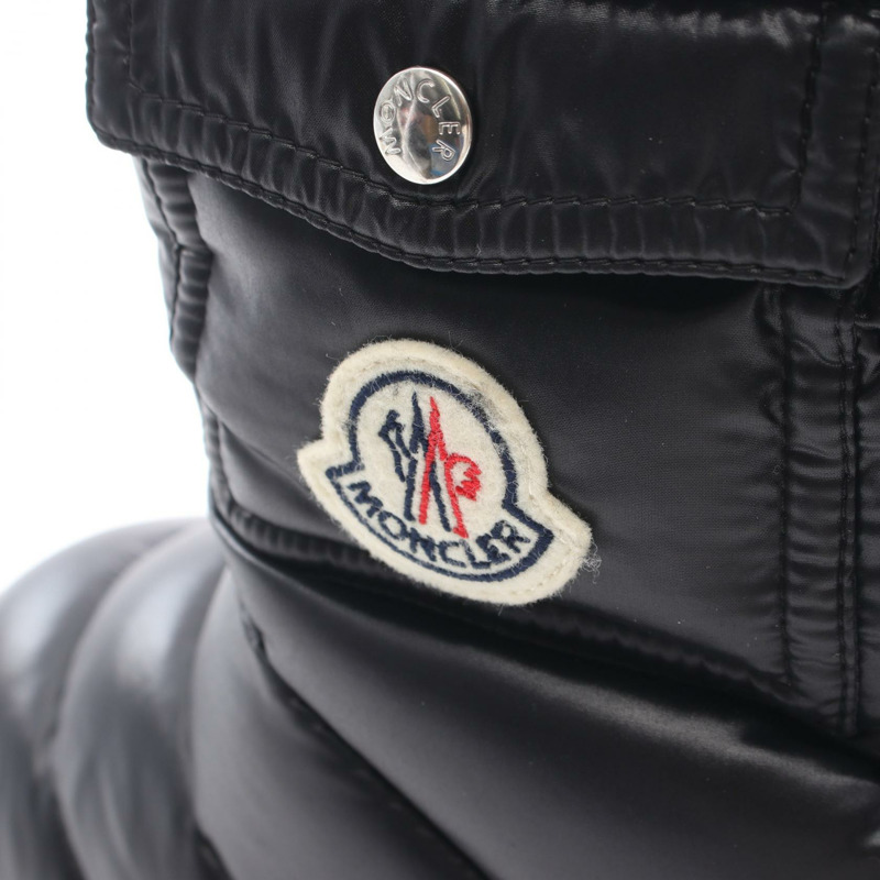 MONCLER GAIA POCKET MID DOWN 中筒靴 尼龍 黑色 #37 二手 女款-7