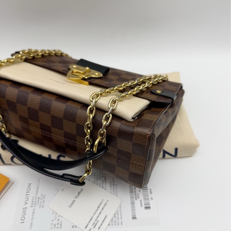 LV 棋盤格Vavin 鏈條包、單肩斜挎包 尺寸:25×18CM-5