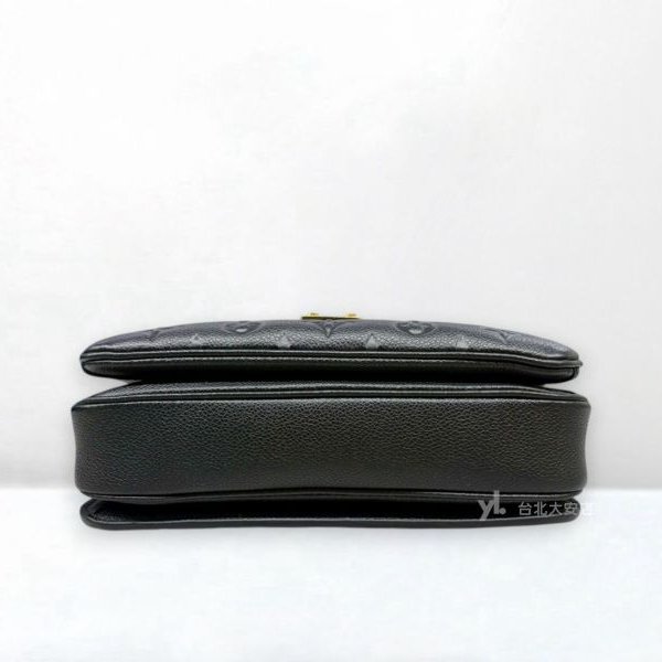 A13142-LV Pochette Metis 黑色牛皮壓紋郵差包M41487-4