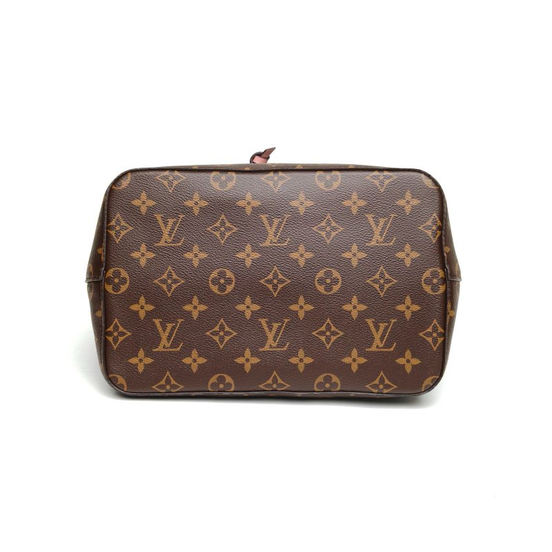 LOUIS VUITTON NÉONOÉ水桶包中號粉色內裏老花PVC金扣晶片肩背包-4