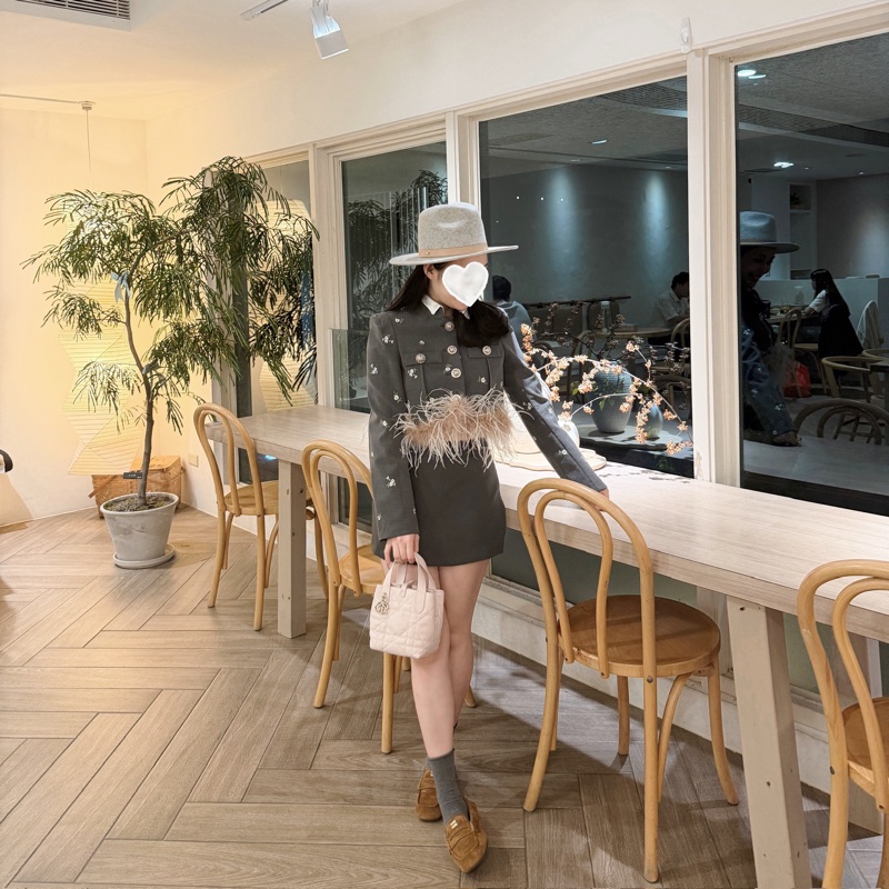 Miu Miu 樂福鞋 卡其麂皮-10