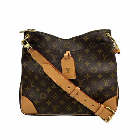 路易威登 (Louis Vuitton) Odeon NM MM M45355 Monogram帆布棕色女士單肩包