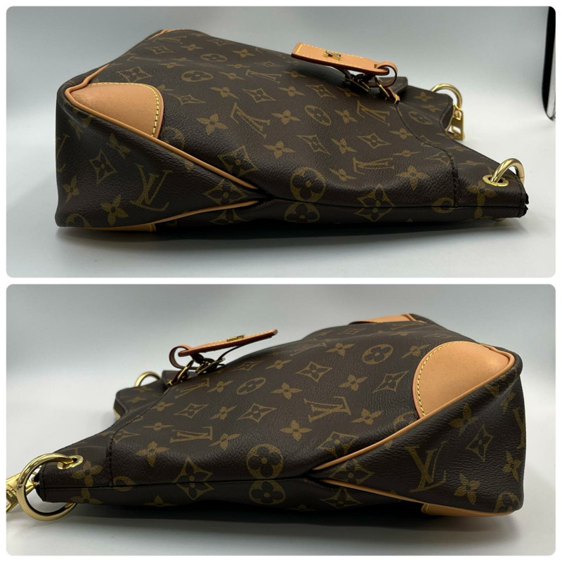 路易威登 (Louis Vuitton) Odeon NM MM M45355 Monogram帆布棕色女士單肩包-2