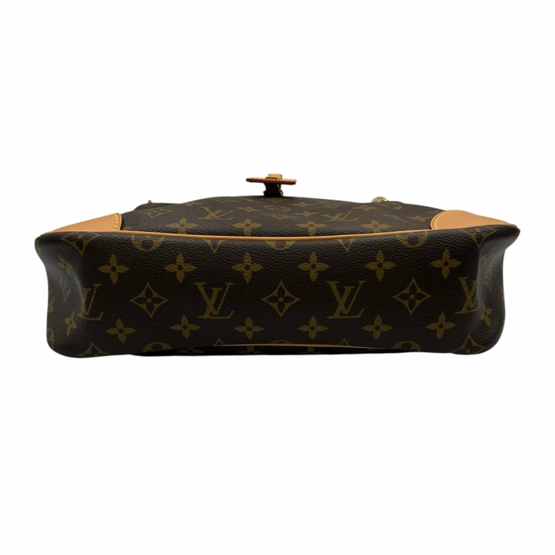 路易威登 (Louis Vuitton) Odeon NM MM M45355 Monogram帆布棕色女士單肩包-3