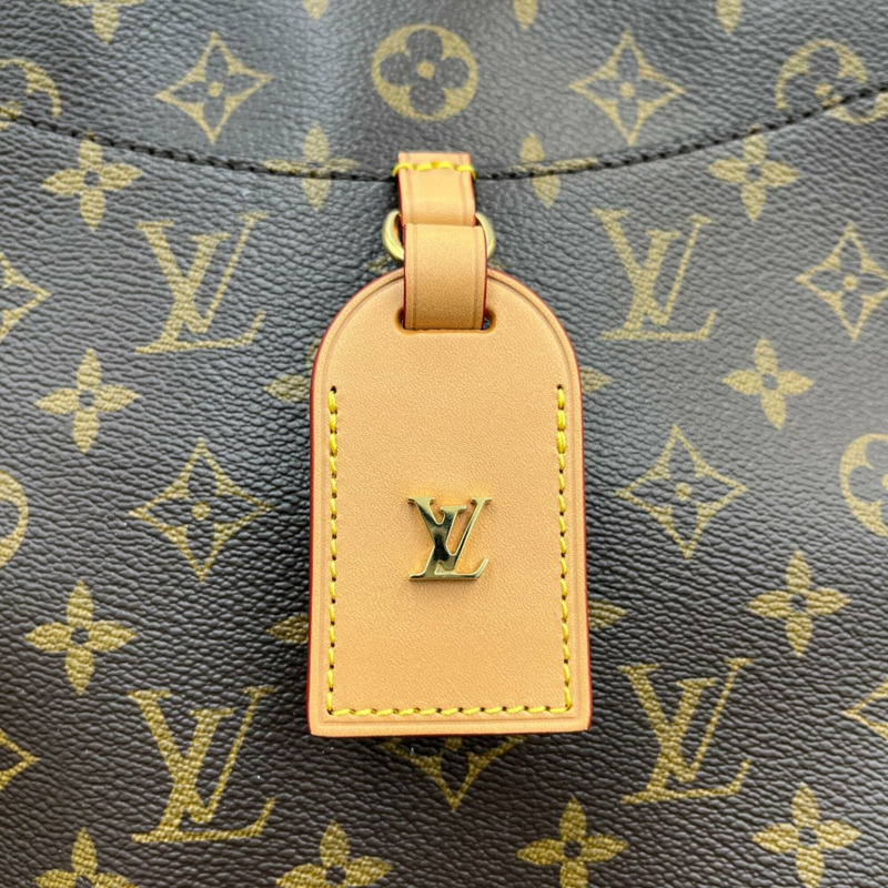 路易威登 (Louis Vuitton) Odeon NM MM M45355 Monogram帆布棕色女士單肩包-5
