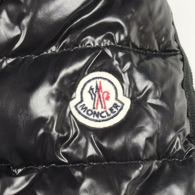 MONCLER HERMIFUR 羽絨外套 4995615 尼龍 黑色 #00 二手 女款-5