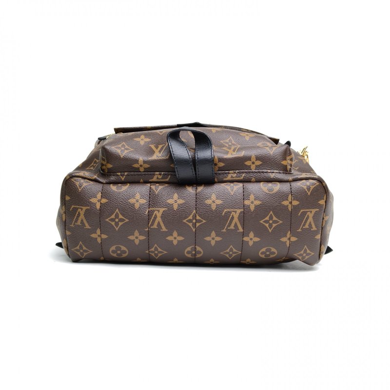 LOUIS VUITTON PalmSprings小書包中號30老花PVC2016肩背包-4