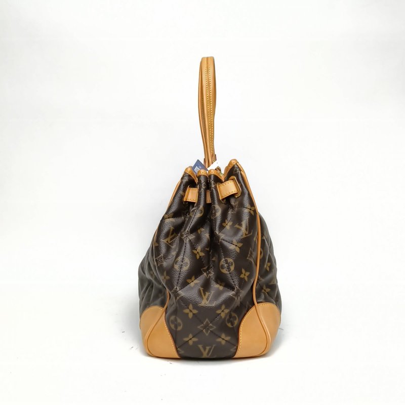LOUIS VUITTON 老花PVCEtoile中古南瓜包腋下包肩背包-1