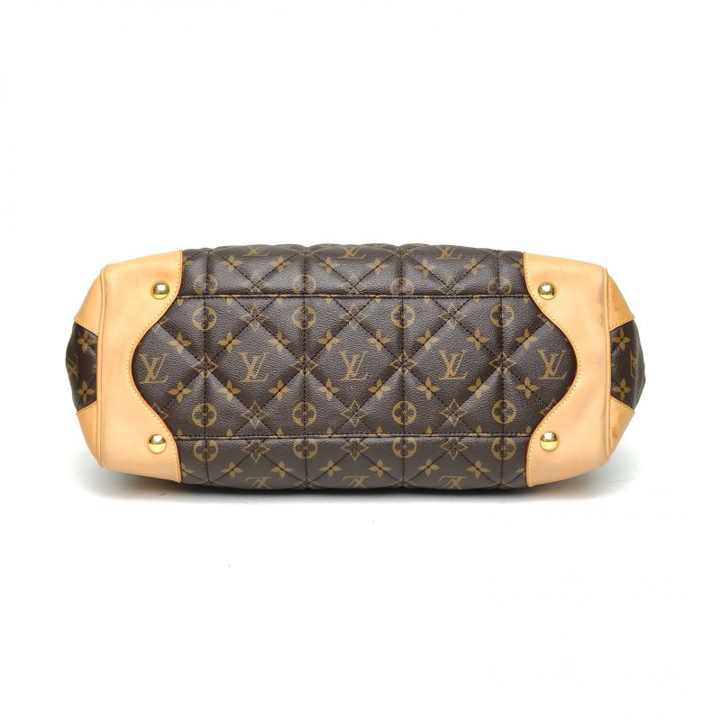 LOUIS VUITTON 老花PVCEtoile中古南瓜包腋下包肩背包-4