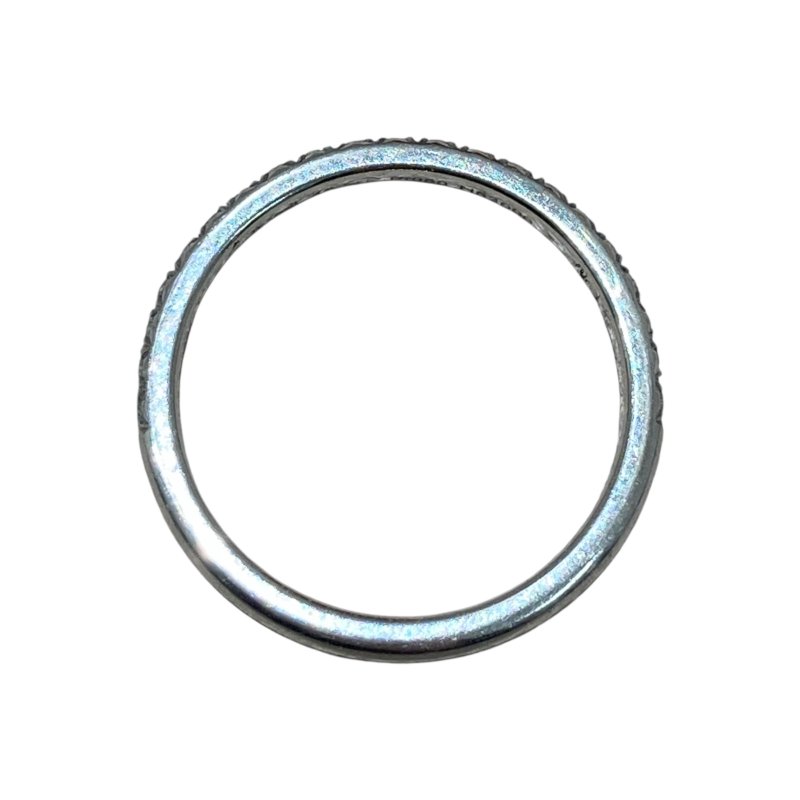 PIAGET 伯爵 G34LY748 LIMELIGHT WEDDING RING 婚戒 鉑金950 鑽石 銀色 #48-4