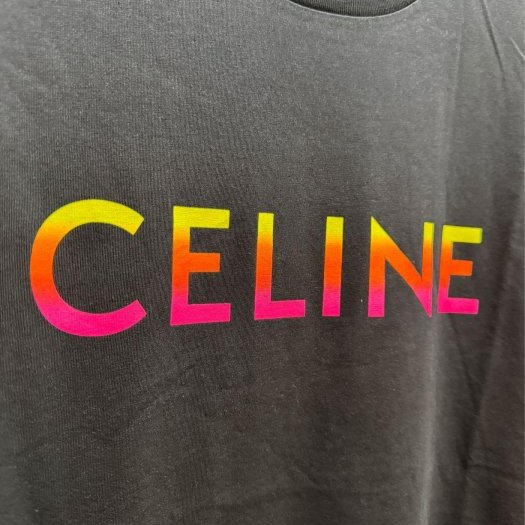 💎Han's house精品服飾💎CELINE 短 T 男女共穿 義大利製 現貨 M-2