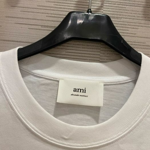 💎Han's house精品服飾💎 AMI PARIS 全 刺繡 愛心 短 T  現貨M/L/XXL 短袖-2