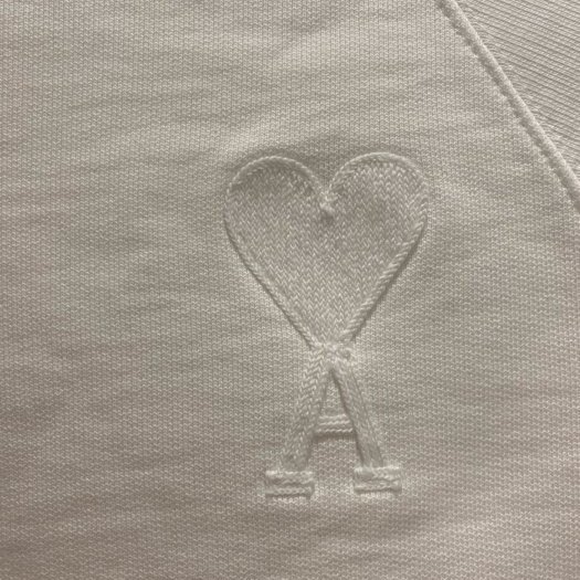 💎Han's house精品服飾💎 AMI PARIS 愛心 刺繡 衛衣 大學T 葡萄牙製 男女共穿 現貨 女 XXS-3
