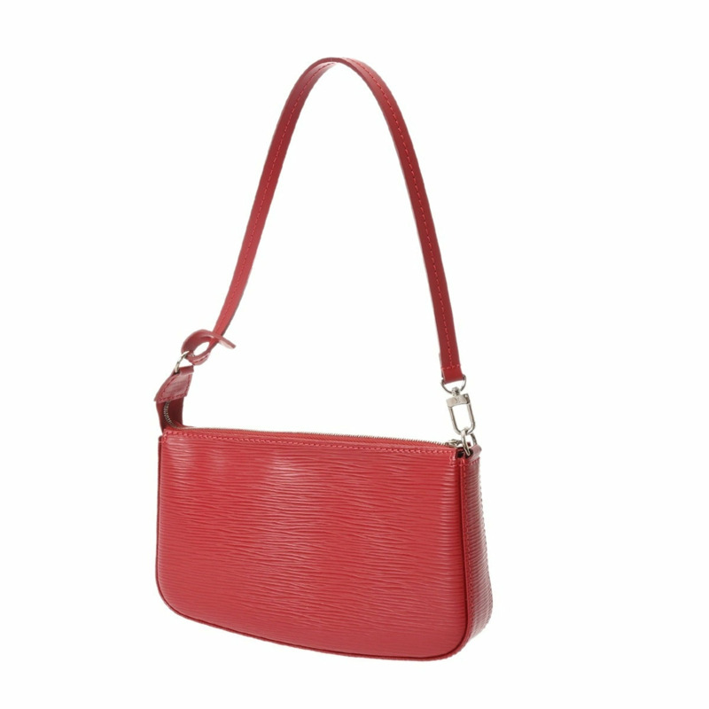 路易威登 Louis Vuitton Epi Pochette Accessoires Fuchsia M40777 女士皮革配件包 A 級二手 Ginzo-2