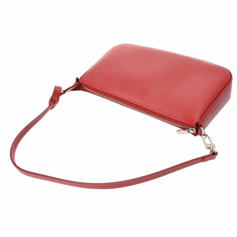 路易威登 Louis Vuitton Epi Pochette Accessoires Fuchsia M40777 女士皮革配件包 A 級二手 Ginzo-3