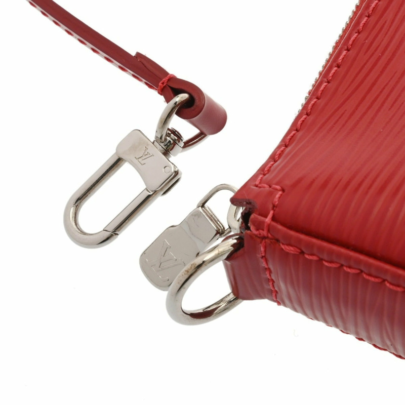 路易威登 Louis Vuitton Epi Pochette Accessoires Fuchsia M40777 女士皮革配件包 A 級二手 Ginzo-6