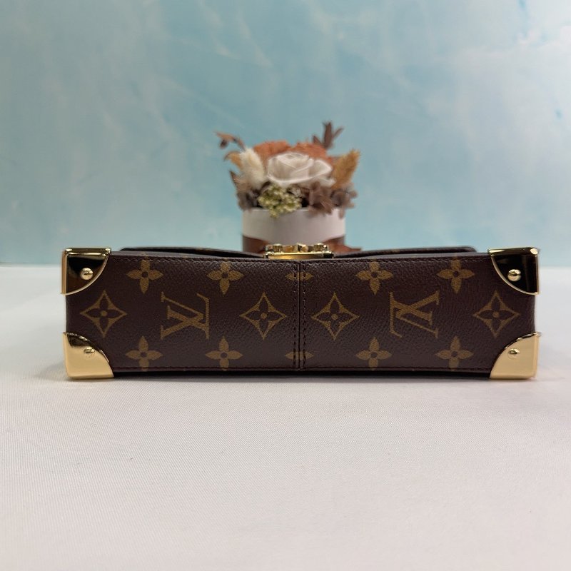 LV Trunkie East West老花鏈帶肩背包-6