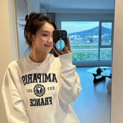 💎Han's house精品服飾💎AMI PARIS 愛心 刺繡 衛衣 大學T 男女共穿 現貨 XXS ~ M-6