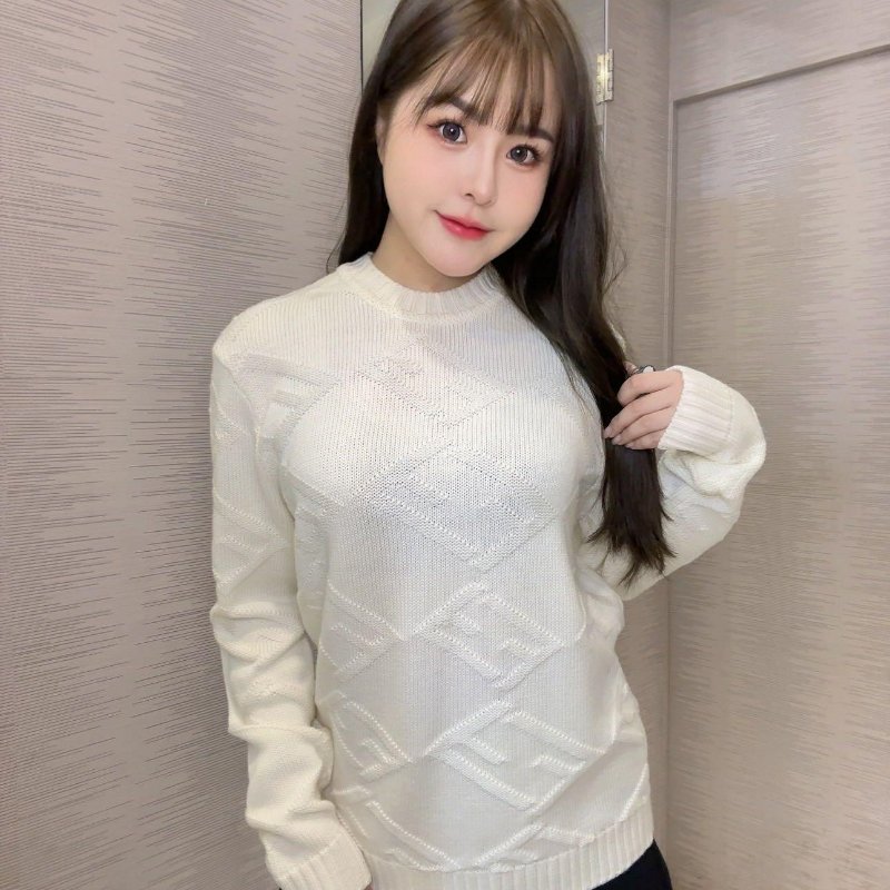 💎Han's house精品服飾💎 FENDI 字母 FF 毛衣 針織 可手水洗 現貨 46-0