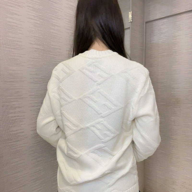 💎Han's house精品服飾💎 FENDI 字母 FF 毛衣 針織 可手水洗 現貨 46-1