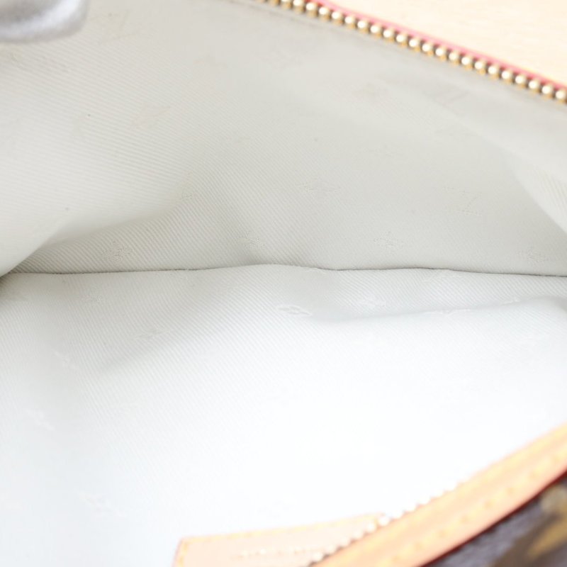 LOUIS VUITTON 老花PVC晶片Highrisebumbag腰包肩背包-2
