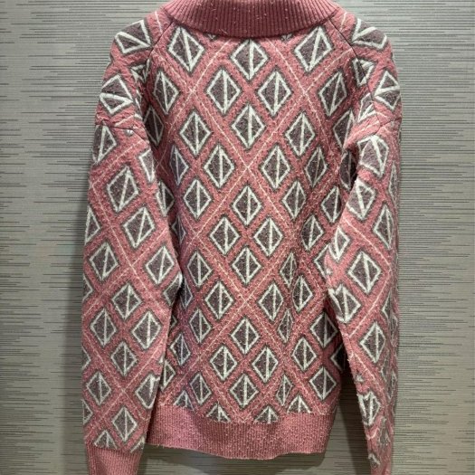 💎Han's house精品服飾💎DIOR 滿版 毛絨 毛衣 現貨 M 原價65000-2