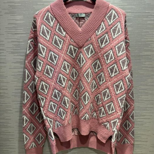 💎Han's house精品服飾💎DIOR 滿版 毛絨 毛衣 現貨 M 原價65000-3