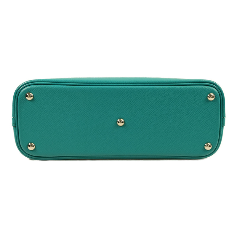 HERMES Epsom皮革Bolide 27手挽肩背兩用袋Bleu Paon-3