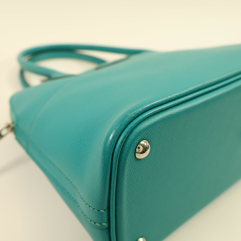 HERMES Epsom皮革Bolide 27手挽肩背兩用袋Bleu Paon-10