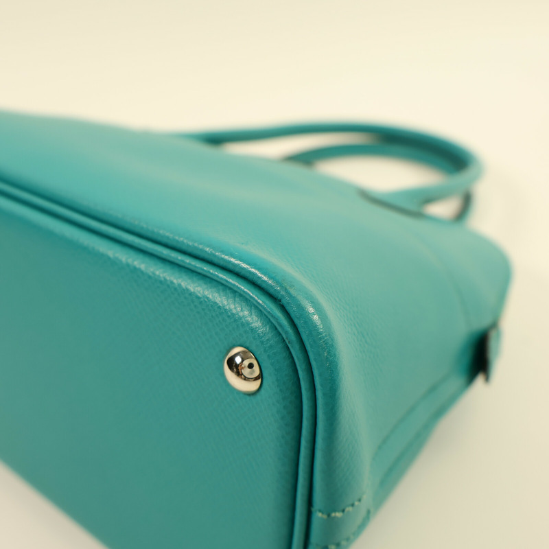 HERMES Epsom皮革Bolide 27手挽肩背兩用袋Bleu Paon-11