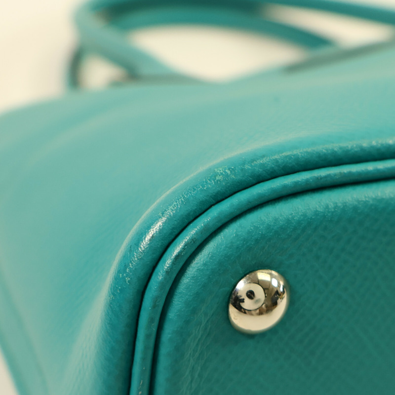 HERMES Epsom皮革Bolide 27手挽肩背兩用袋Bleu Paon-15