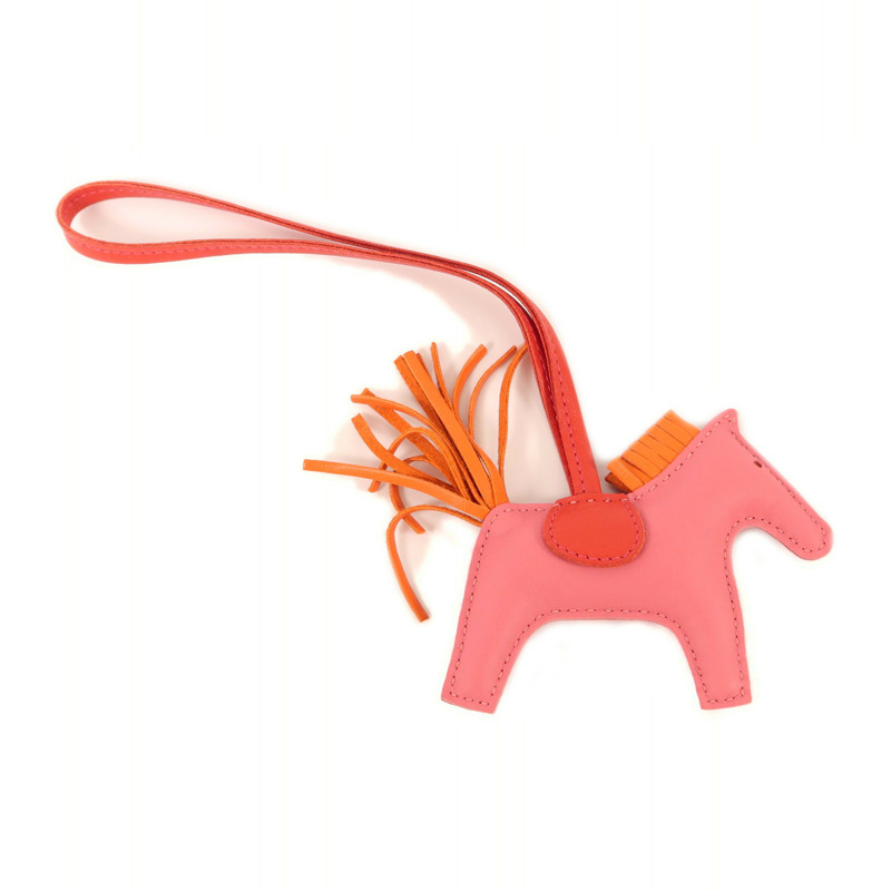 HERMES Milo皮革Rodeo PM掛飾-1