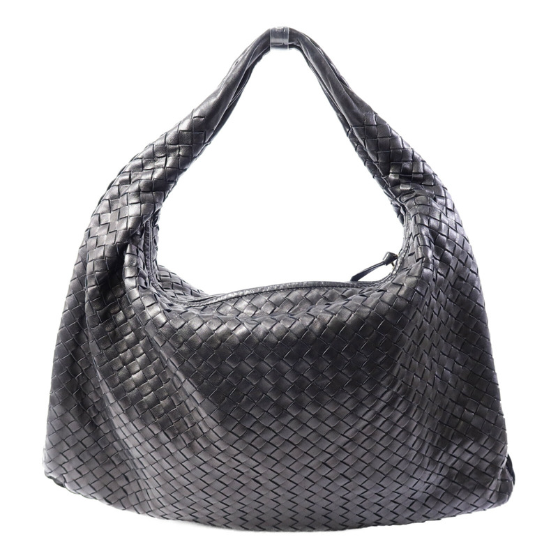 BOTTEGA VENETA 牛皮皮革Hop Bag手挽袋-1