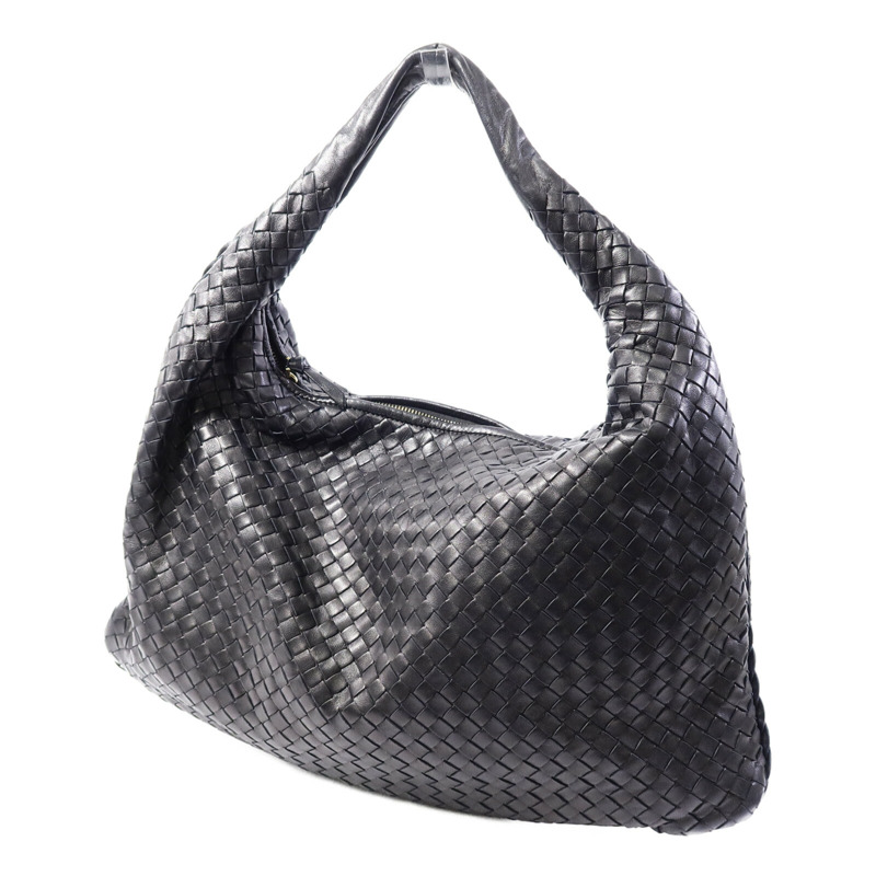 BOTTEGA VENETA 牛皮皮革Hop Bag手挽袋-2