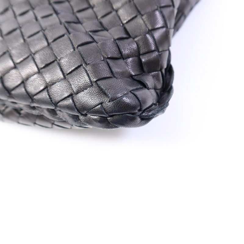 BOTTEGA VENETA 牛皮皮革Hop Bag手挽袋-11
