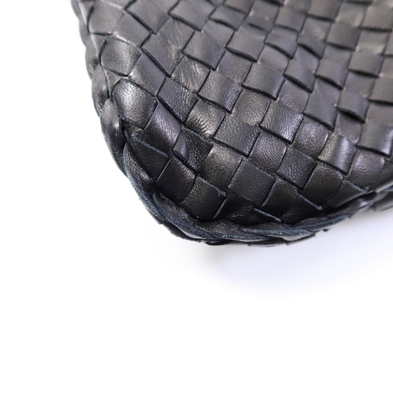 BOTTEGA VENETA 牛皮皮革Hop Bag手挽袋-12