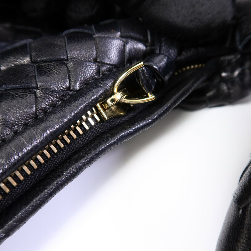 BOTTEGA VENETA 牛皮皮革Hop Bag手挽袋-13