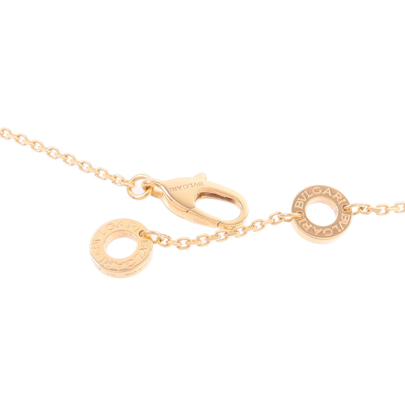 BVLGARI 18K玫瑰金Divas' Dream Necklace紅玉髓/鑽石項鍊-5