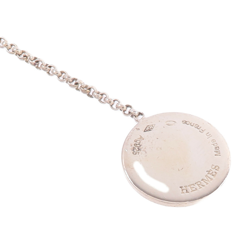 HERMES 925純銀/18K玫瑰金Ex-Libris Earrings耳環-4