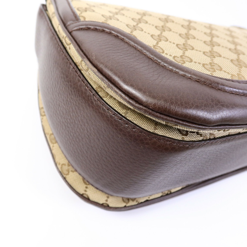 GUCCI 帆布Bamboo Top Handle手挽肩背兩用袋-12