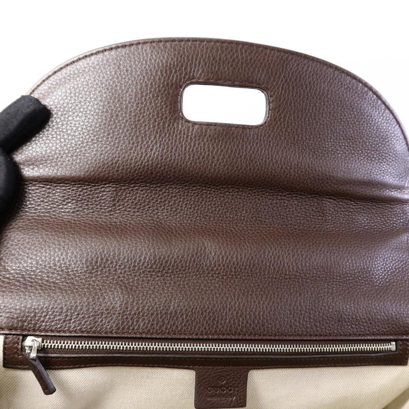 GUCCI 帆布Bamboo Top Handle手挽肩背兩用袋-14