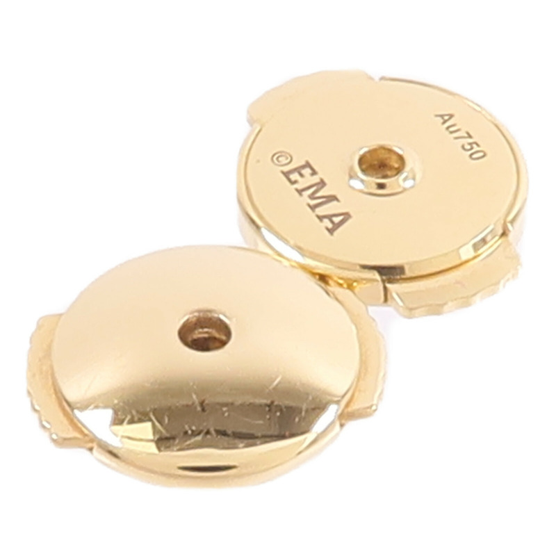 Van Cleef & Arpels 18K黃金Sweet Alhambra Earstuds縞瑪瑙耳環-4