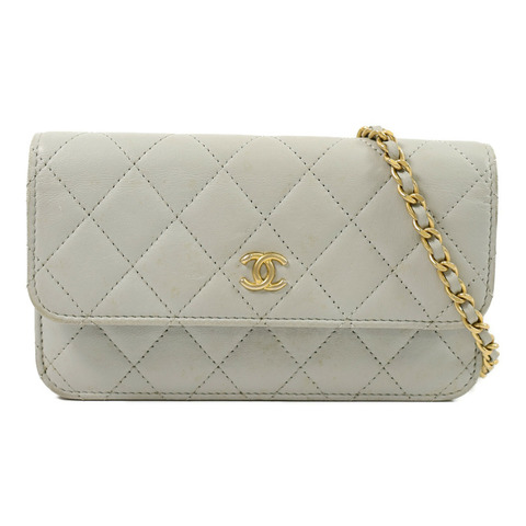 CHANEL 羊皮皮革Chain Shoulder鏈帶肩背袋