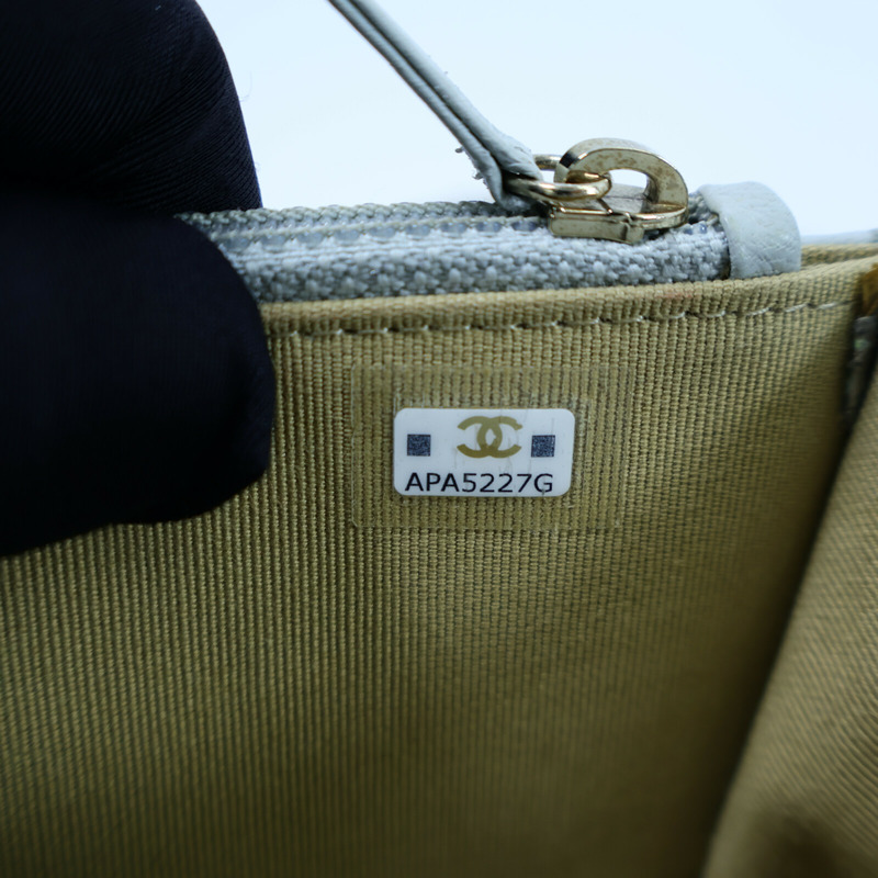 CHANEL 羊皮皮革Chain Shoulder鏈帶肩背袋-6