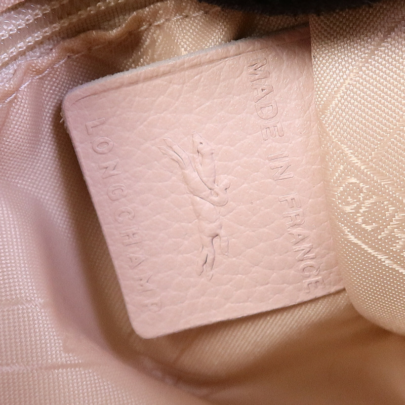 Longchamp 牛皮皮革Shoulder Bag肩背袋-5