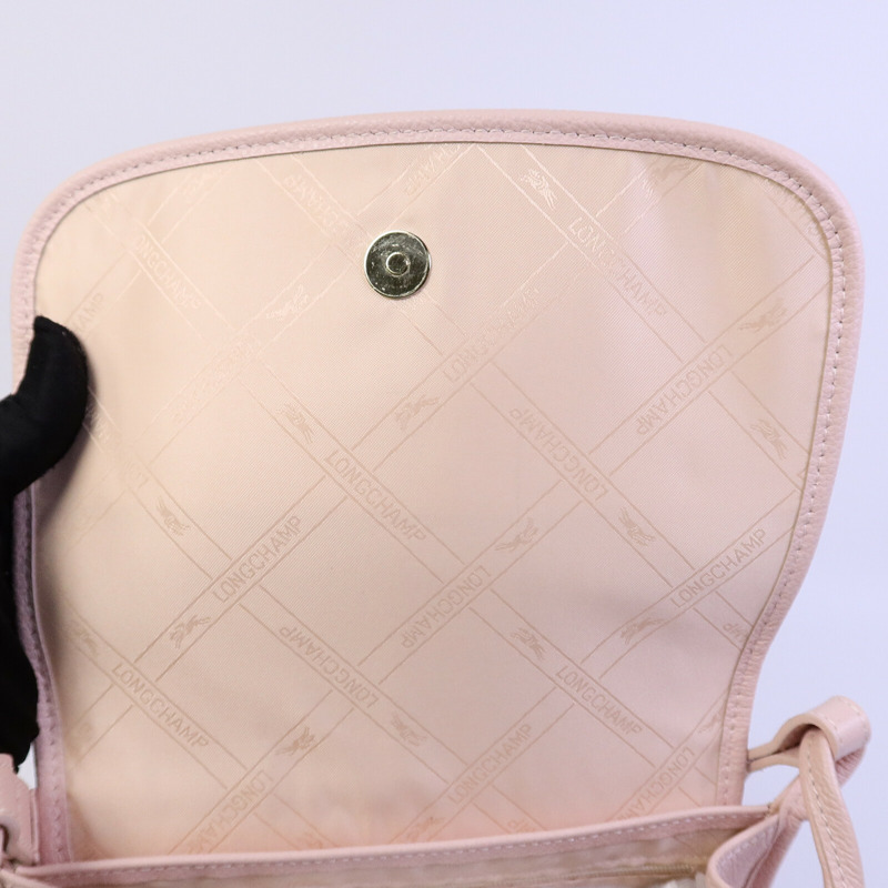Longchamp 牛皮皮革Shoulder Bag肩背袋-14